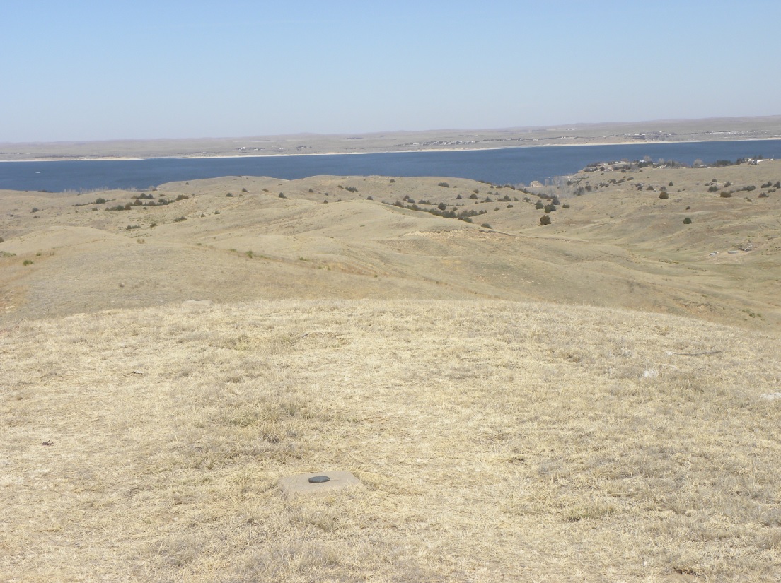 Nebraska USGS Triangulation Station Ogallala